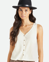 Brixton Messer Fedora Black/Black