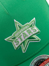 Mitchell & Ness BBL TC Logo Pinch Panel Melbourne Stars Green