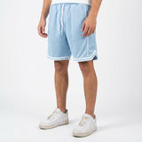 Mitchell & Ness Branded Authentic Goods Mesh Shorts Baby Blue