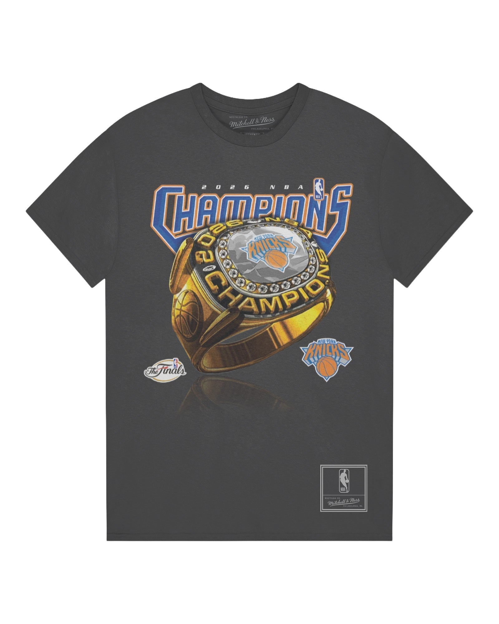 Mitchell & Ness NBA 2026 Champions Ring Tee New York Knicks
