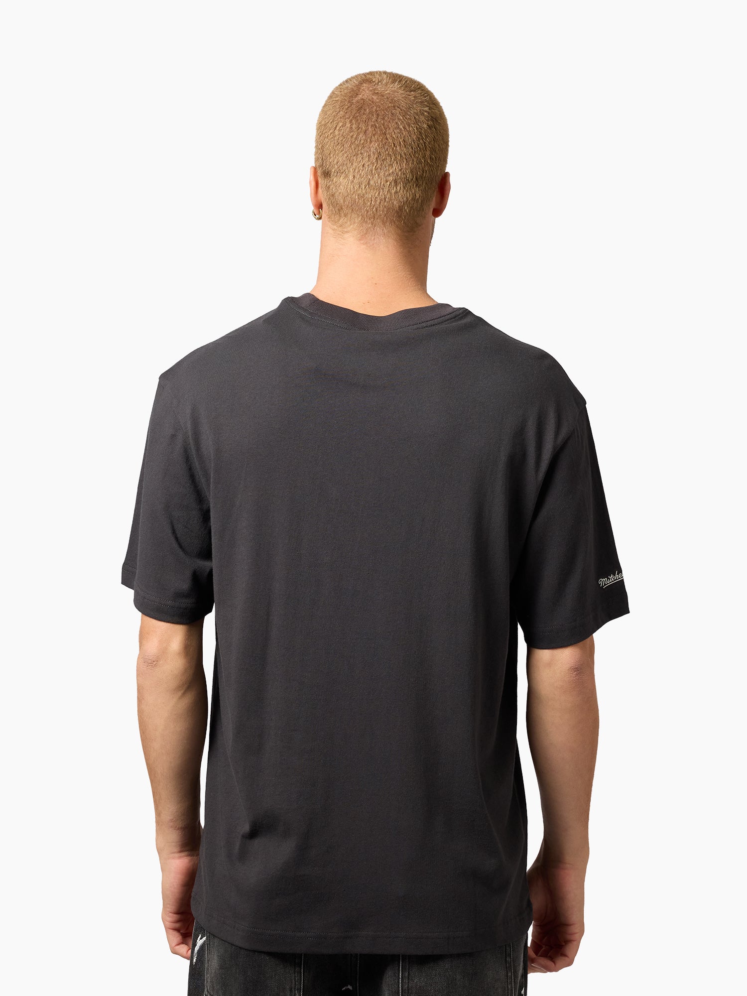 Mitchell & Ness NBA Angular Tee Chicago Bulls Washed Black