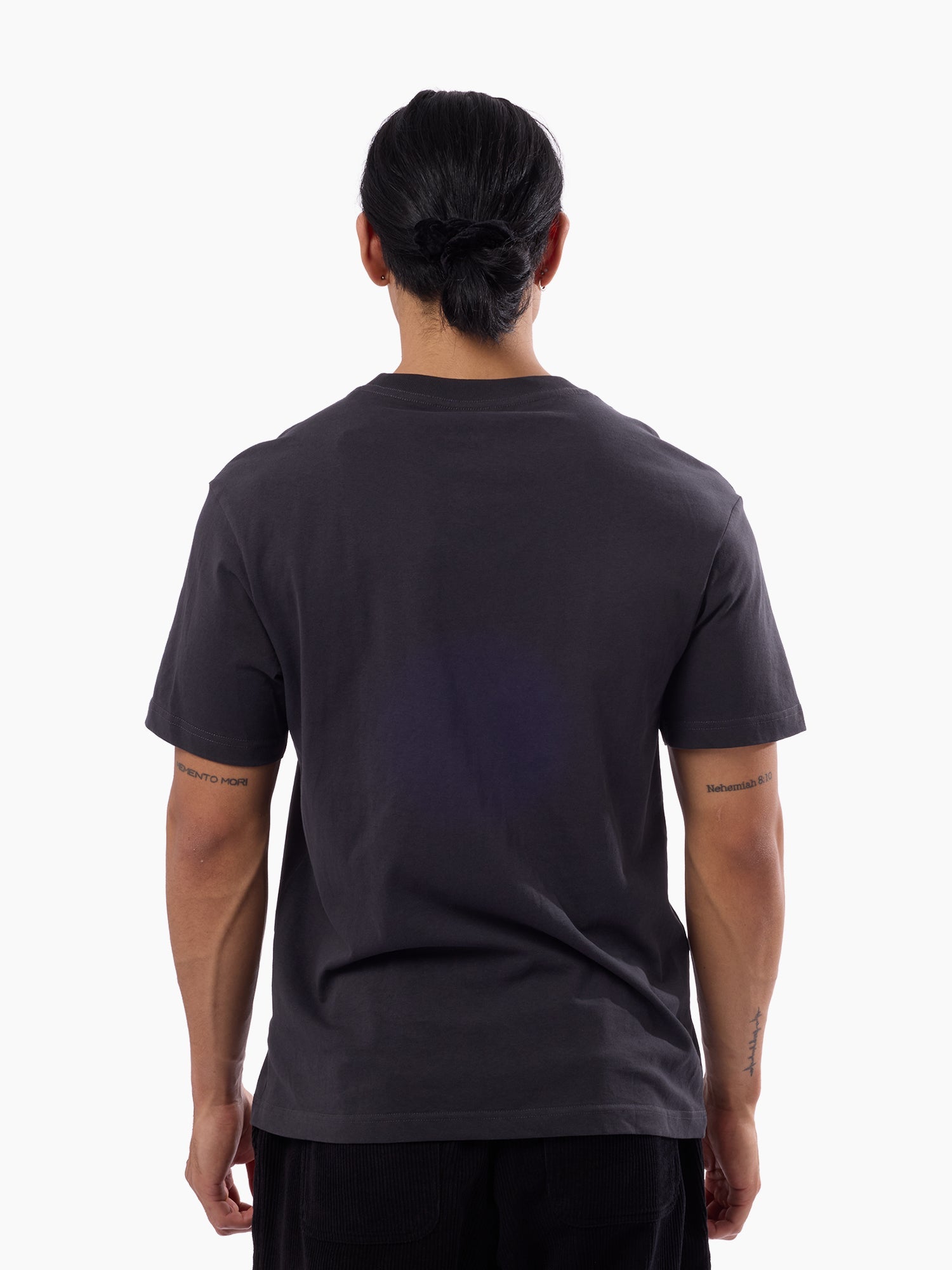 Mitchell & Ness NBA Angular Tee Los Angeles Lakers Washed Black