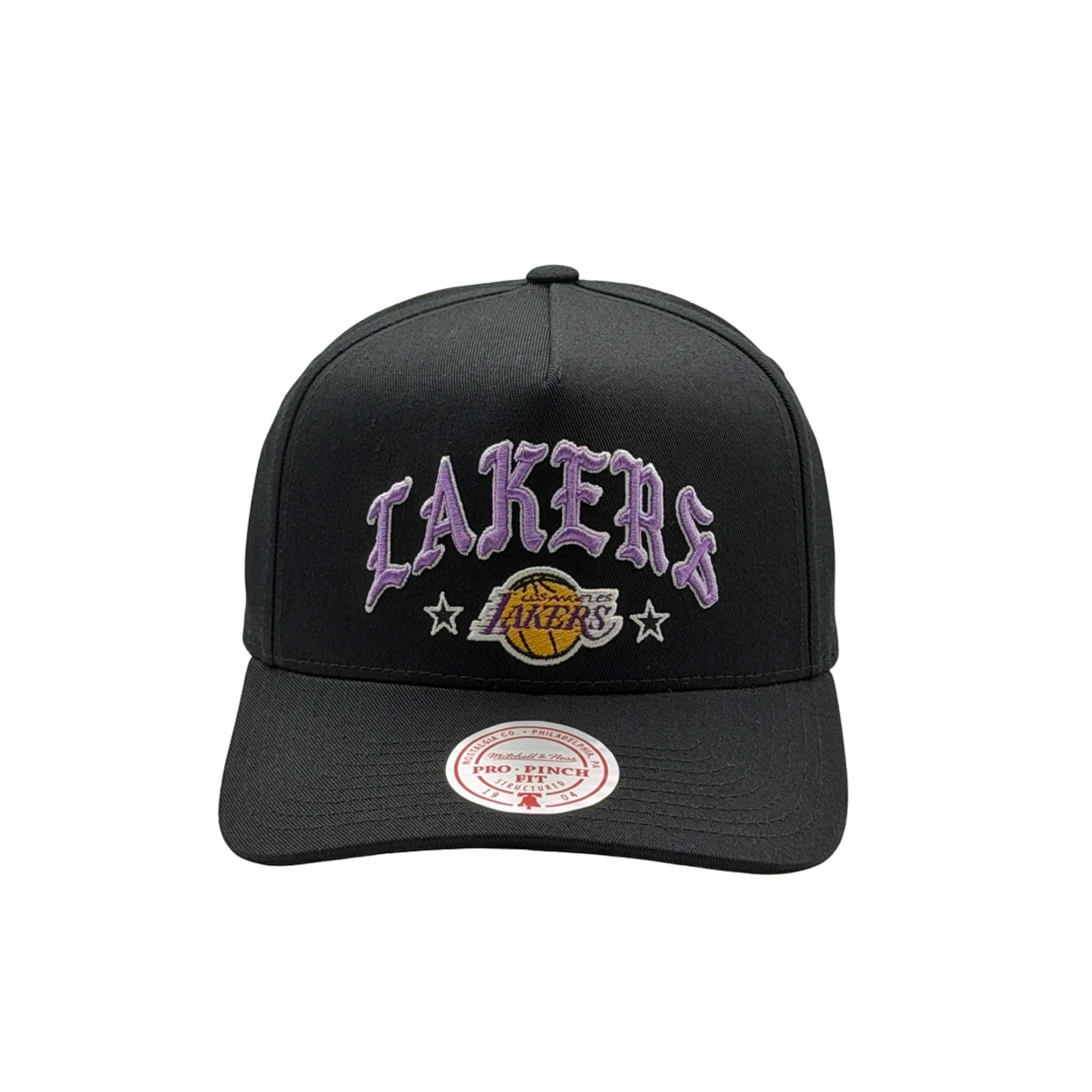 Mitchell & Ness NBA Black Letter Pro Pinch Los Angeles Lakers