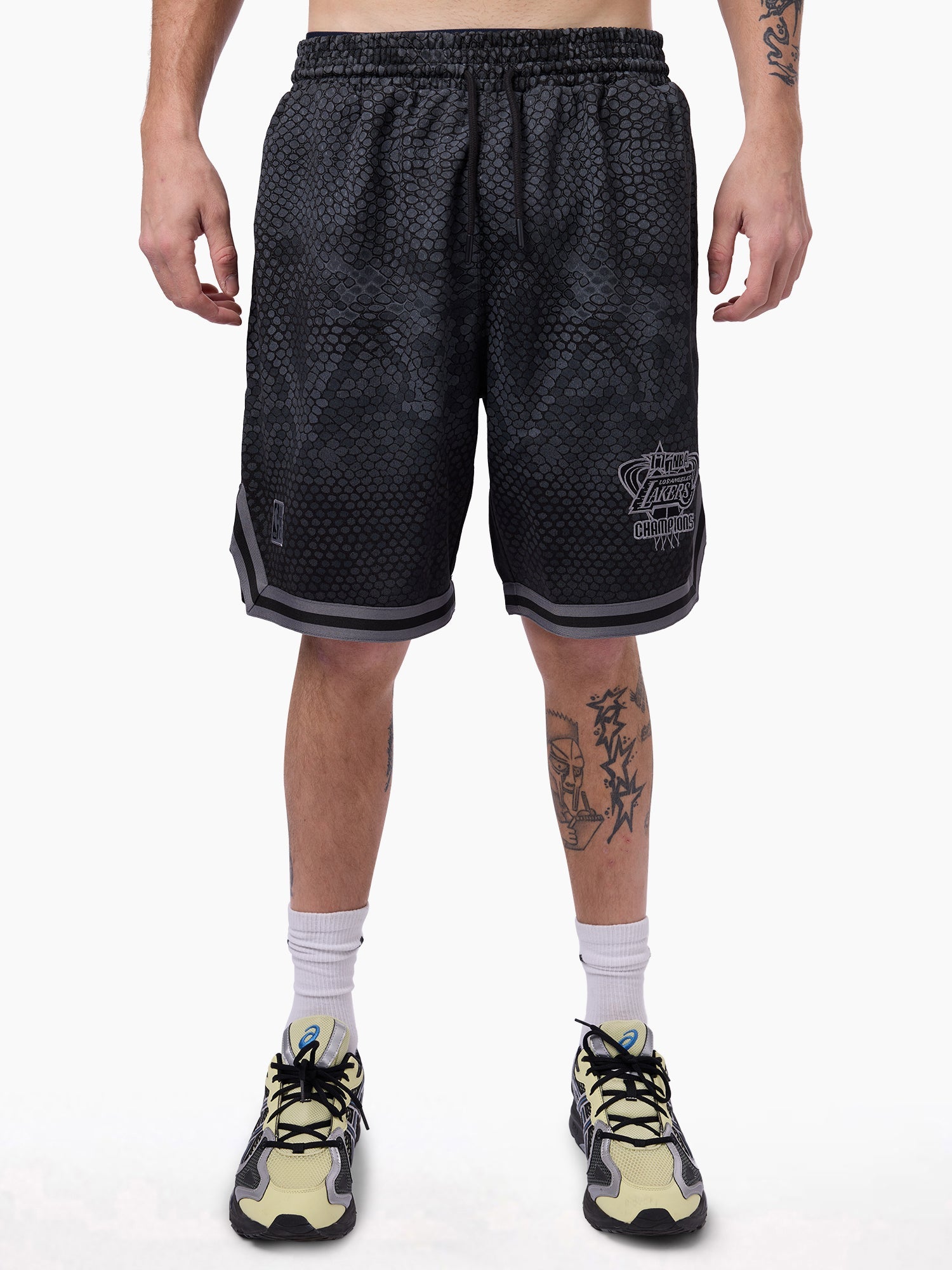 Mitchell & Ness NBA Champions Shorts Los Angeles Lakers Black