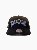 Mitchell & Ness NBA Cord Draft Origin Minnesota Timberwolves Black