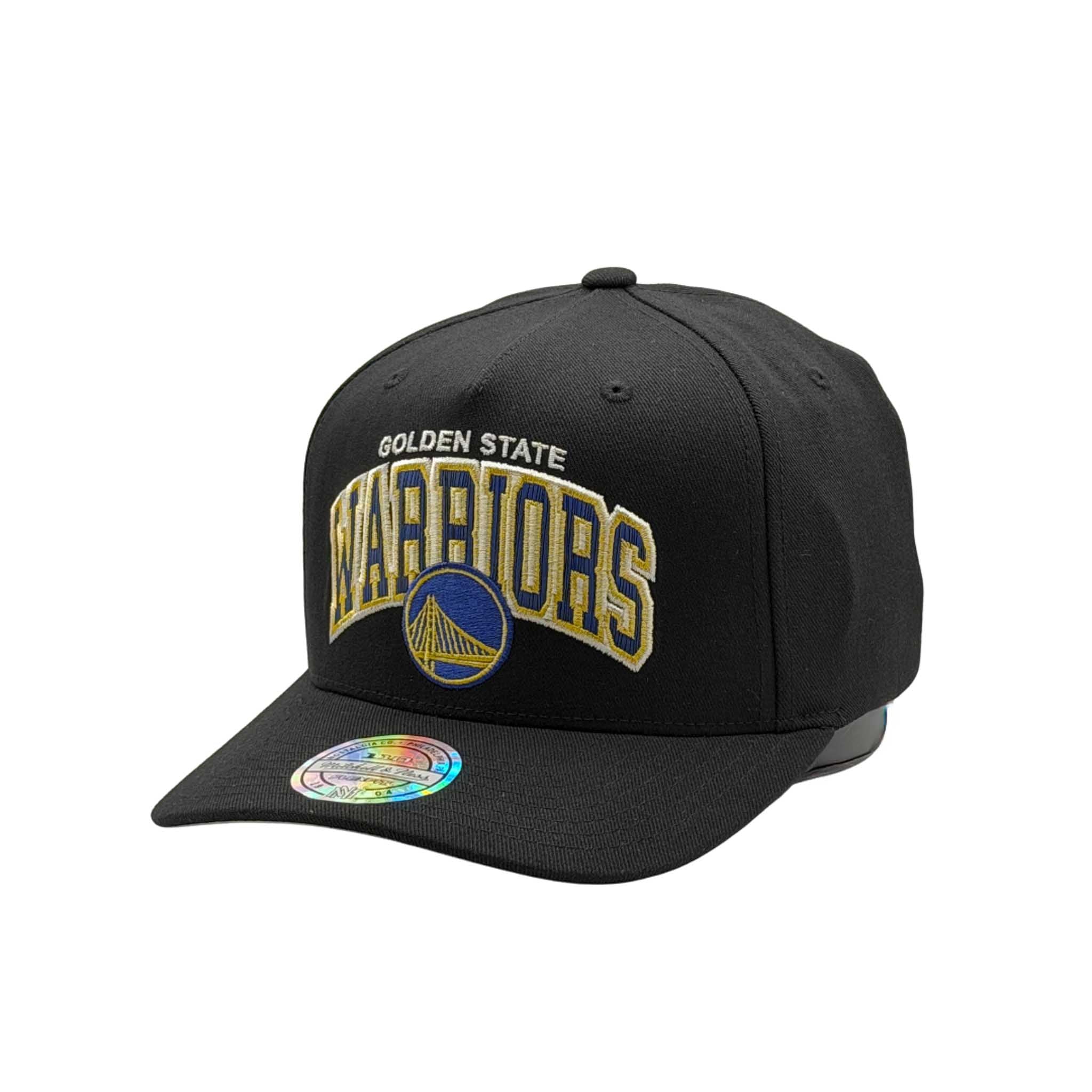 Mitchell & Ness NBA Cracked Arch Flexfit 110 Golden State Warriors