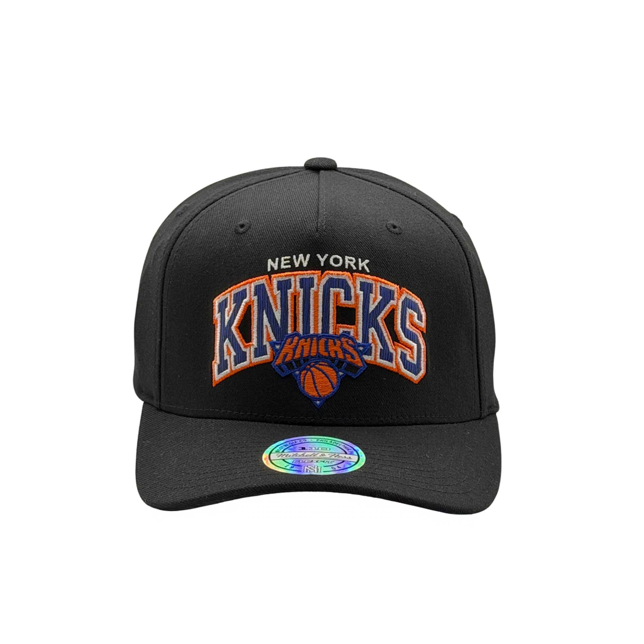 Mitchell & Ness NBA Cracked Arch Flexfit 110 New York Knicks