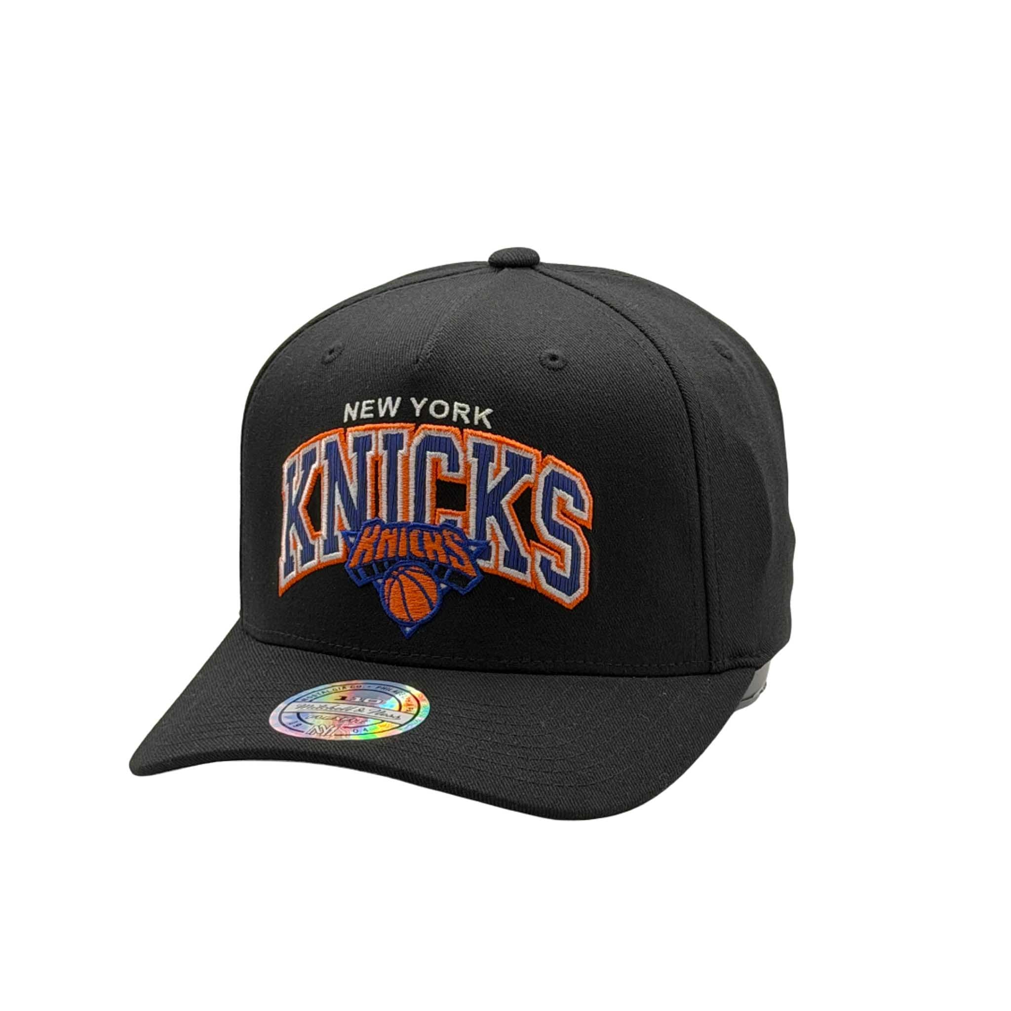 Mitchell & Ness NBA Cracked Arch Flexfit 110 New York Knicks