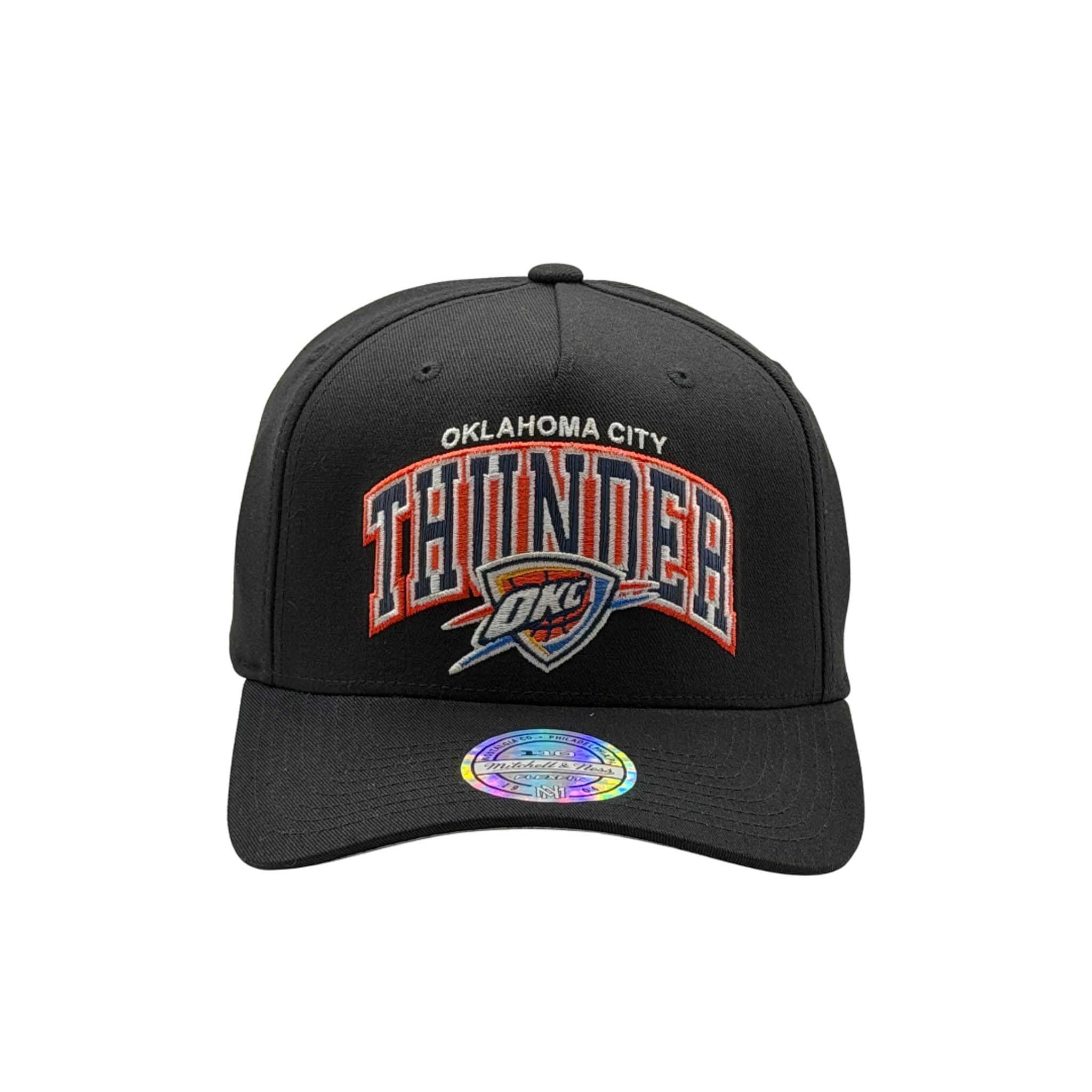Mitchell & Ness NBA Cracked Arch Flexfit 110 OKC Thunder