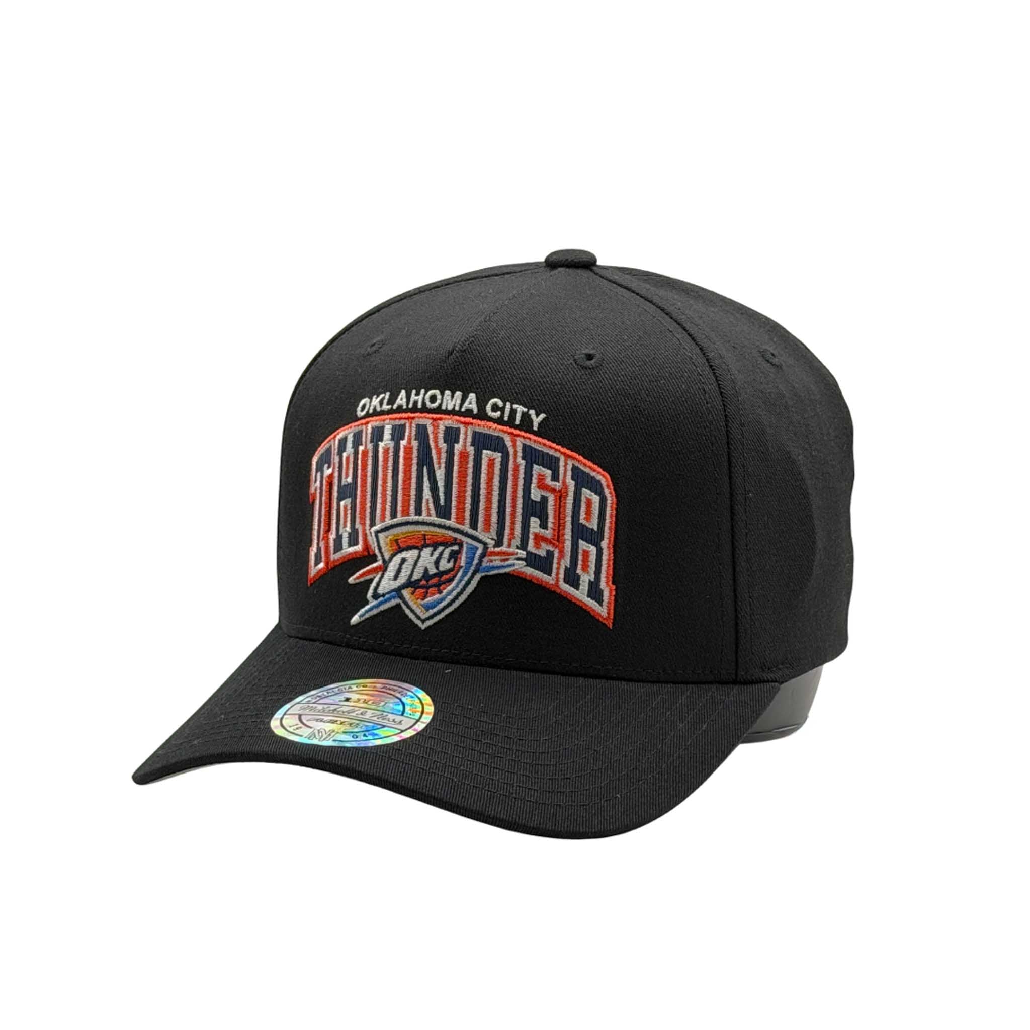 Mitchell & Ness NBA Cracked Arch Flexfit 110 OKC Thunder