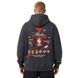 Mitchell & Ness NBA Finals Tour Hoodie Chicago Bulls Washed Black