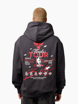 Mitchell & Ness NBA Finals Tour Hoodie Chicago Bulls Washed Black