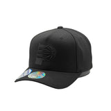 Mitchell & Ness NBA Flexfit 110 Black On Black Indiana Pacers