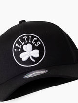 Mitchell & Ness NBA Flexfit 110 Black White Boston Celtics