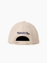 Mitchell & Ness NBA Flexfit 110 Cream/Navy Boston Celtics
