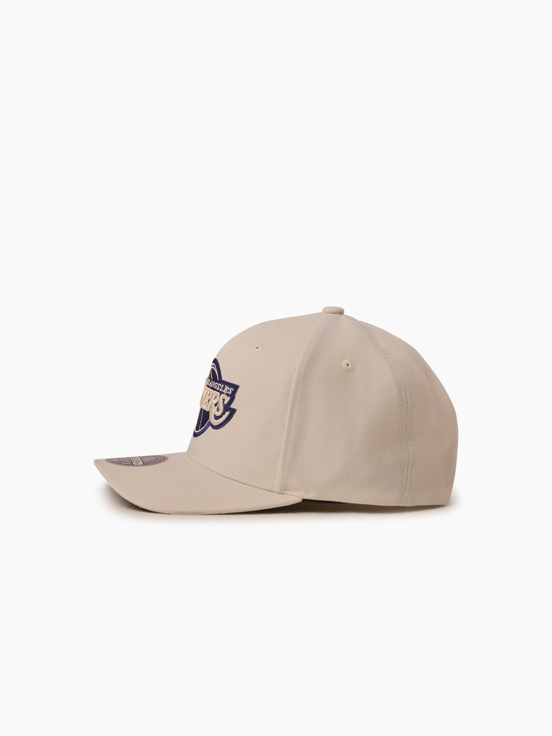 Mitchell & Ness NBA Flexfit 110 Cream/Navy Los Angeles Lakers