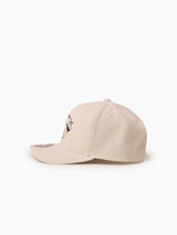 Mitchell & Ness NBA Flexfit 110 Cream/Navy New York Knicks