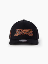 Mitchell & Ness NBA Flexfit 110 SNAKE Los Angeles Lakers Black