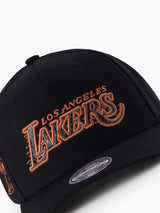 Mitchell & Ness NBA Flexfit 110 SNAKE Los Angeles Lakers Black