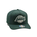 Mitchell & Ness NBA Flexfit 110 Winter Colour Los Angeles Lakers Pine Needle Green