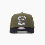 Mitchell & Ness NBA Future Utility Pro Crown Charlotte Hornets Olive/Black