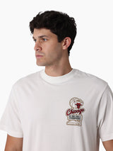 Mitchell & Ness NBA Golden Tee Chicago Bulls Vintage White