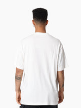 Mitchell & Ness NBA Hardlight Tee Charlotte Hornets Vintage White