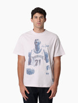 Mitchell & Ness NBA In The Moment Tee Minnesota Timberwolves Garnet Orchid Tint