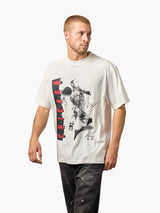 Mitchell & Ness NBA Lay Up Tee Chicago Bulls Rose Vintage White