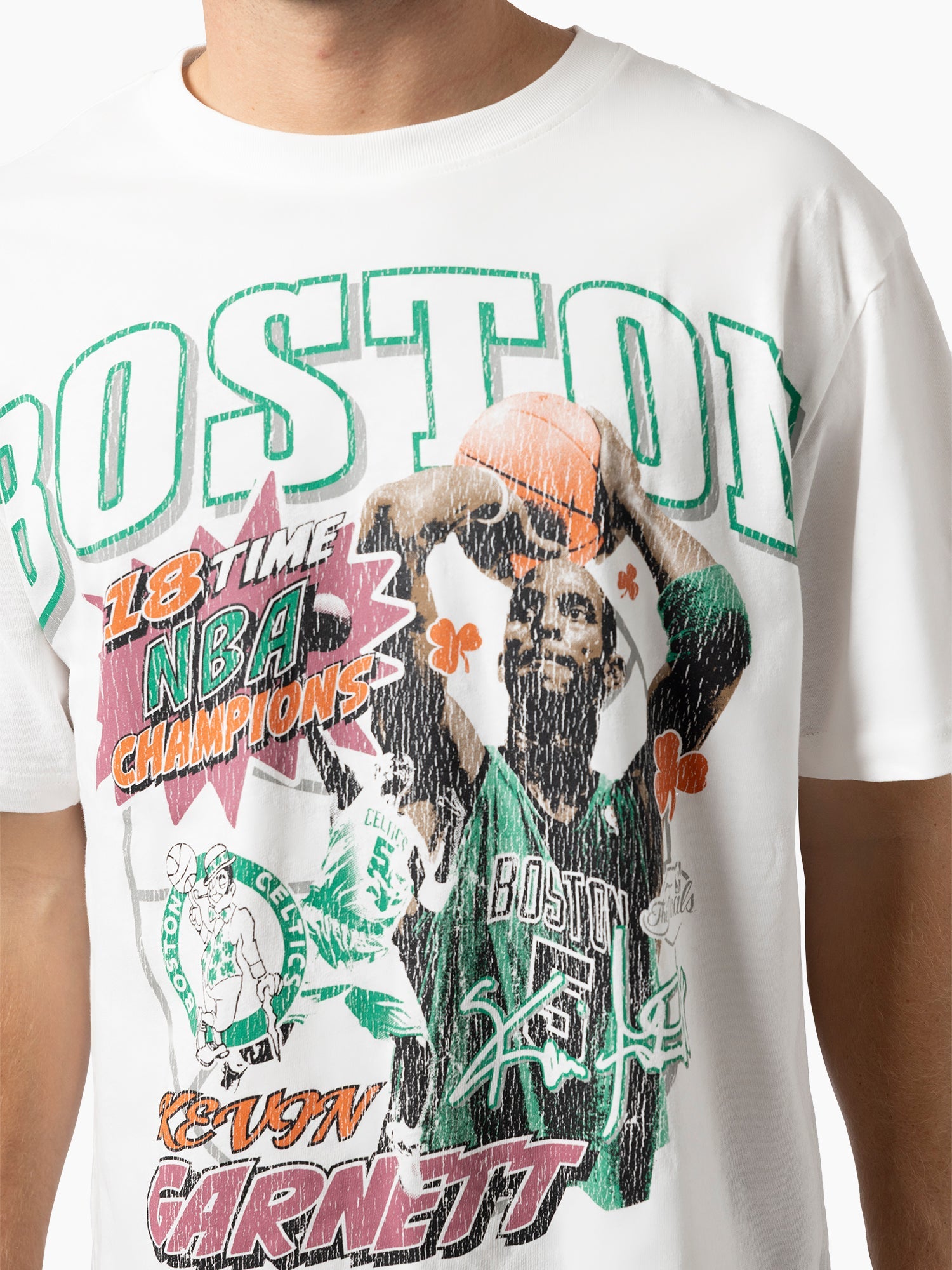 Mitchell & Ness NBA Mash Up Tee Boston Celtics Kevin Garnet