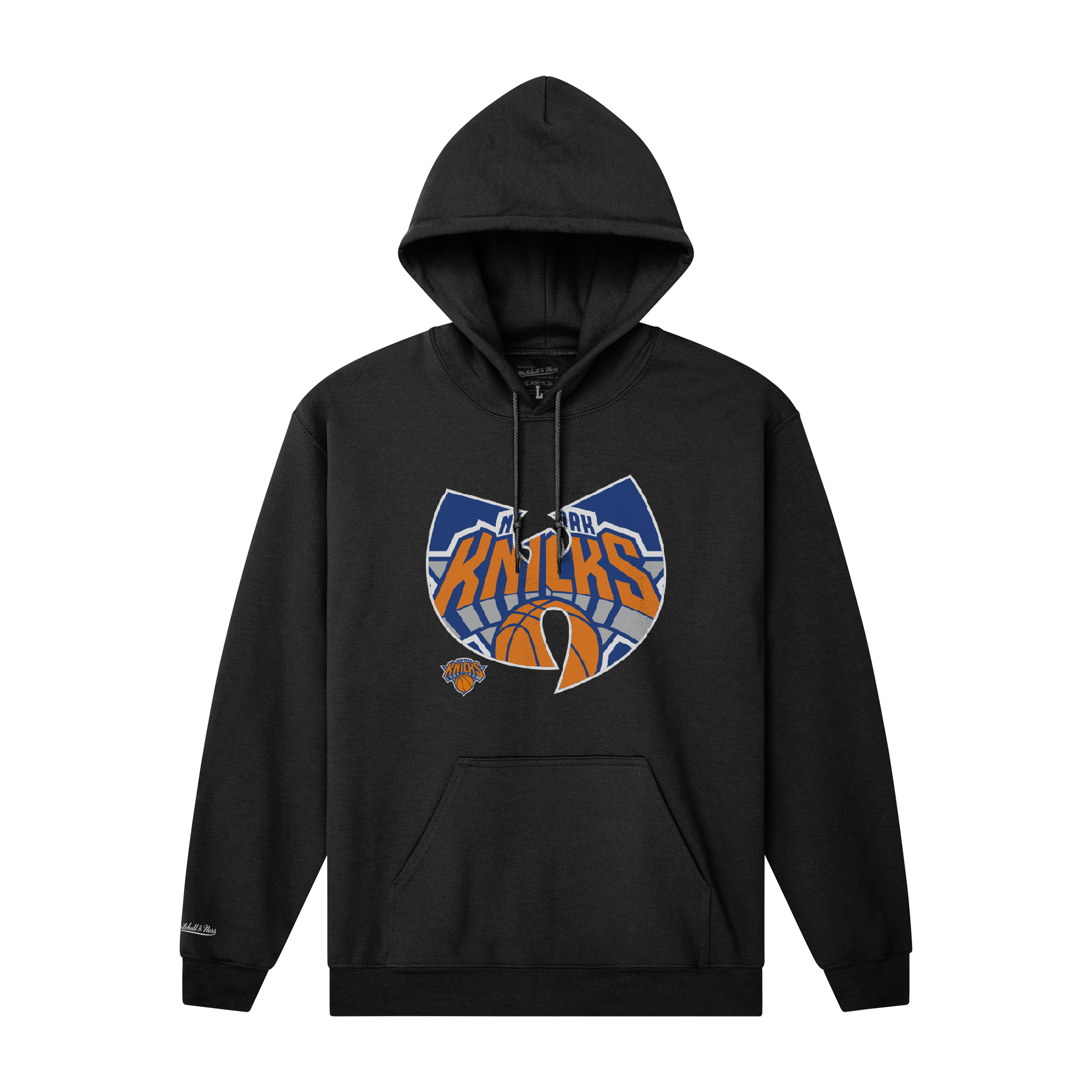 Mitchell & Ness NBA New York Knicks X Wu Tang Clan Hoodie Black