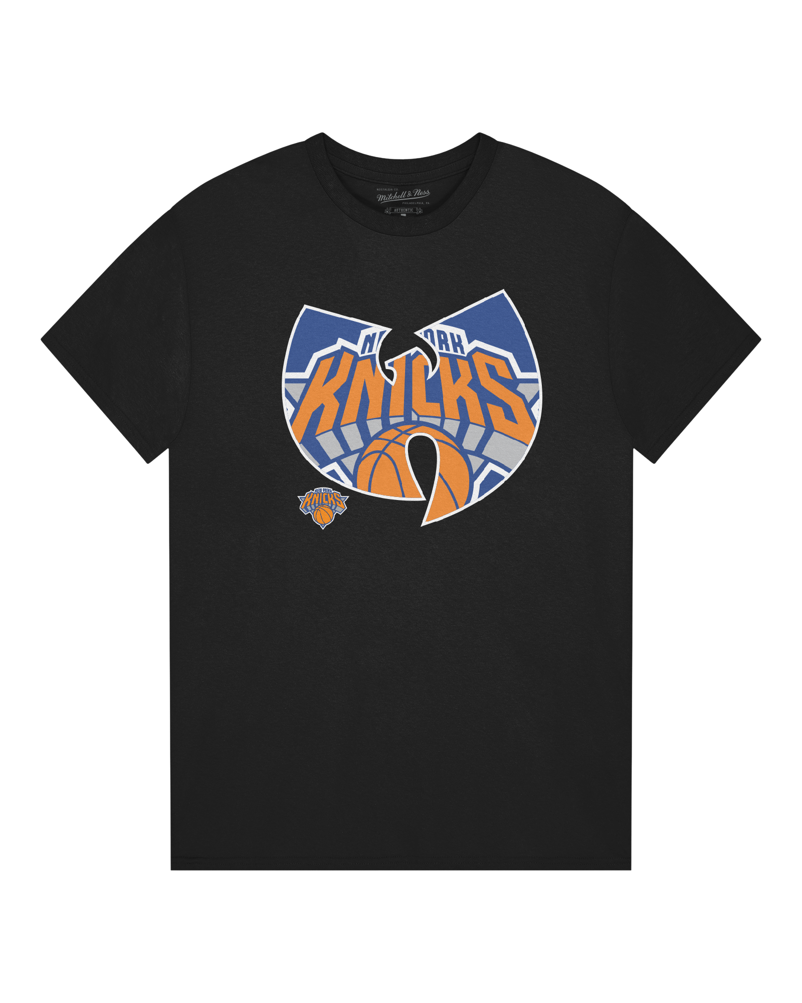 Mitchell & Ness NBA New York Knicks X Wu Tang Clan Tee Black
