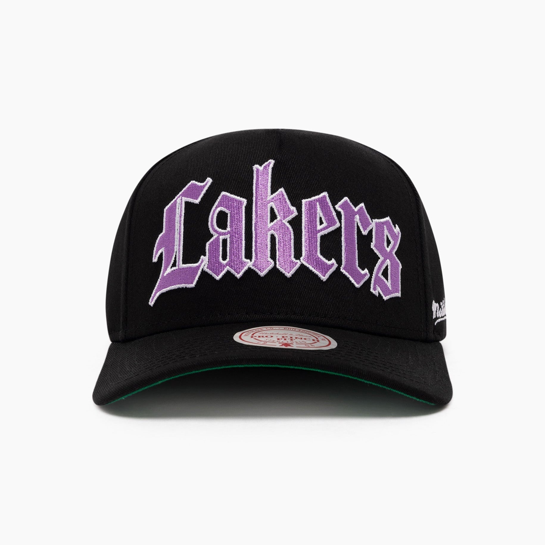 Mitchell & Ness NBA Old English Pro Pinch Los Angeles Lakers Black