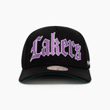 Mitchell & Ness NBA Old English Pro Pinch Los Angeles Lakers Black