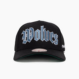 Mitchell & Ness NBA Old English Pro Pinch Minnesota Timberwolves Black