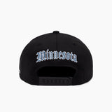 Mitchell & Ness NBA Old English Pro Pinch Minnesota Timberwolves Black