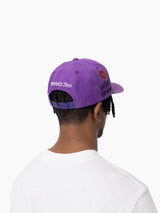 Mitchell & Ness NBA Pro Crown Suede Visor Toronto Raptors Purple