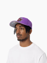 Mitchell & Ness NBA Pro Crown Suede Visor Toronto Raptors Purple