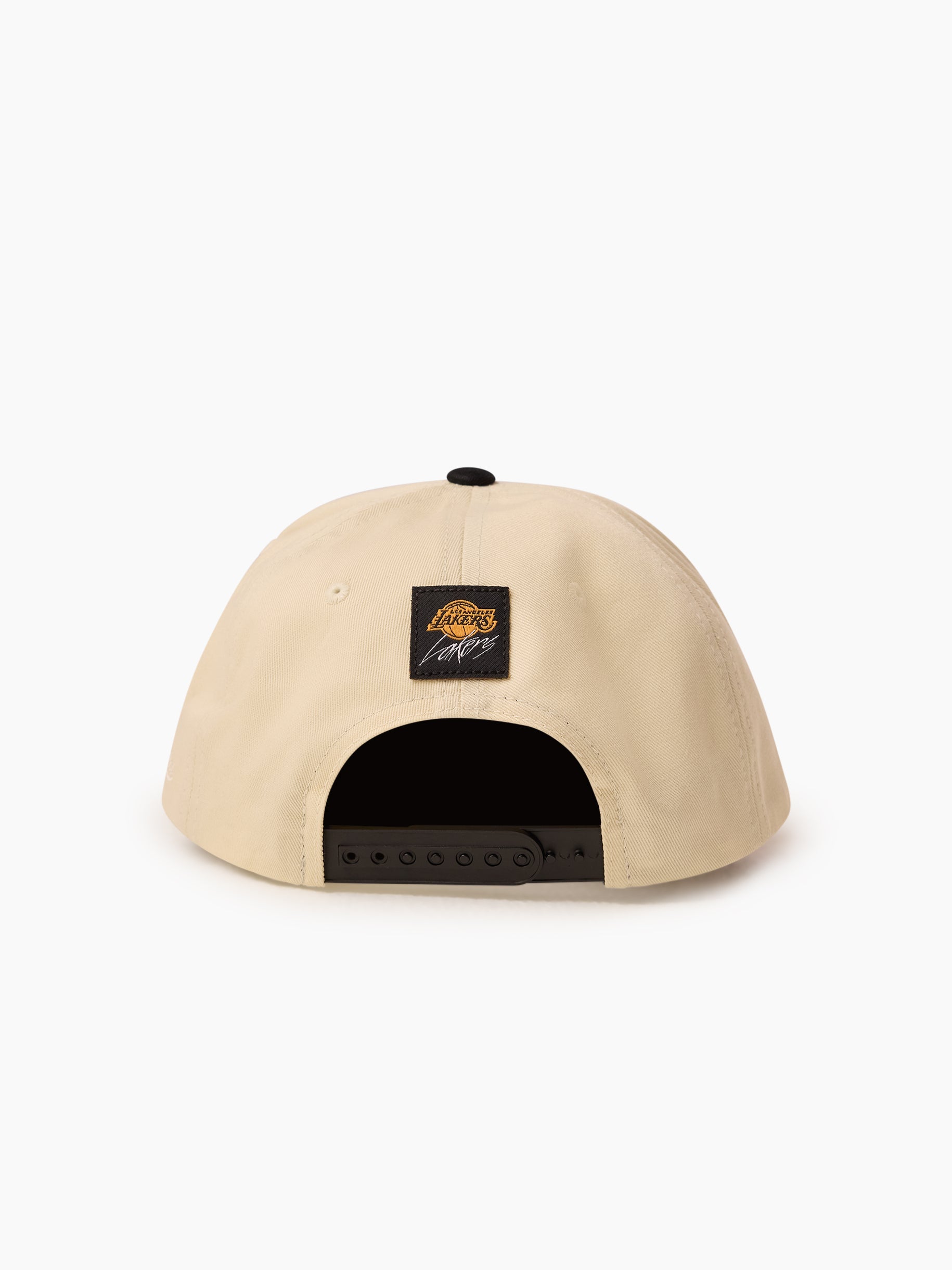 Mitchell & Ness NBA Pro Pinch Angular Los Angeles Lakers Cream