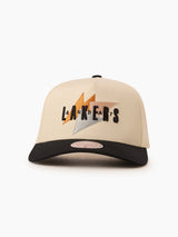 Mitchell & Ness NBA Pro Pinch Angular Los Angeles Lakers Cream
