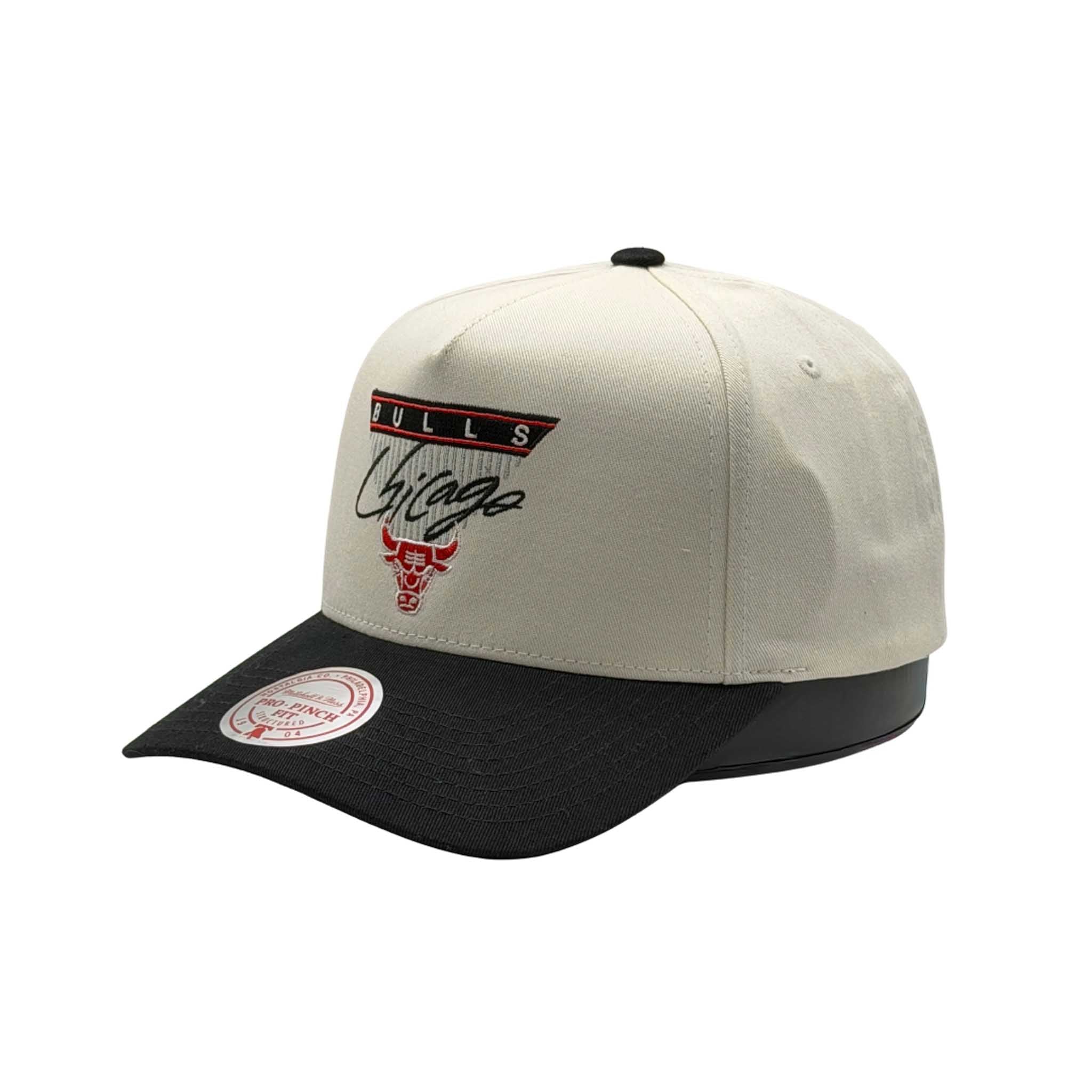Mitchell & Ness NBA Pro Pinch Script 2Tone Chicago Bulls White/Black