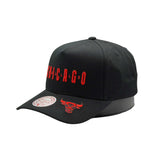 Mitchell & Ness NBA Pro Pinch Stacked Chicago Bulls Black