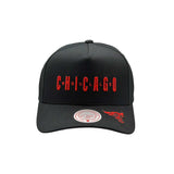 Mitchell & Ness NBA Pro Pinch Stacked Chicago Bulls Black