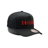 Mitchell & Ness NBA Pro Pinch Stacked Chicago Bulls Black