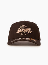 Mitchell & Ness NBA Pro Pinch Stencil Los Angeles Lakers Brown