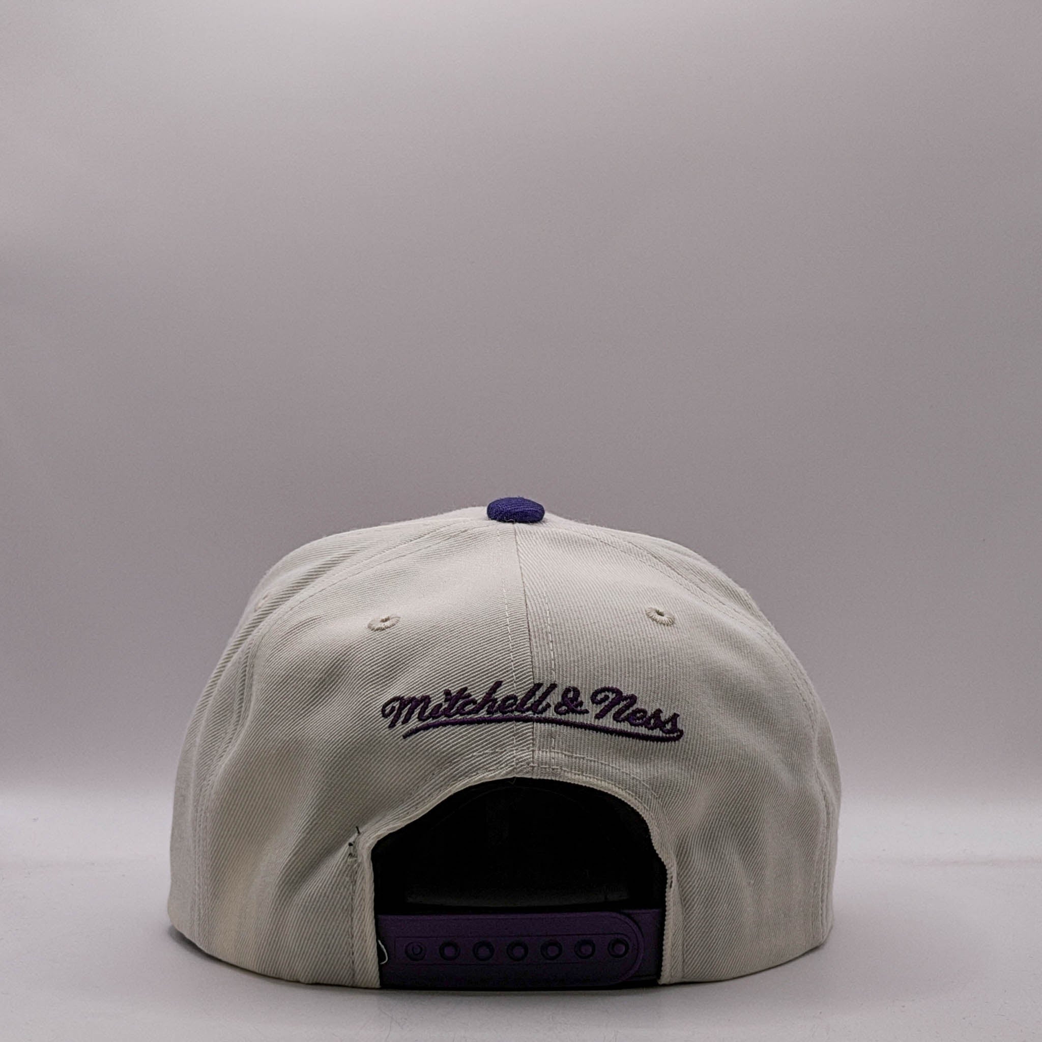 Mitchell & Ness NBA Pro Pinch Tilted Draft Los Angeles Lakers Chrome White