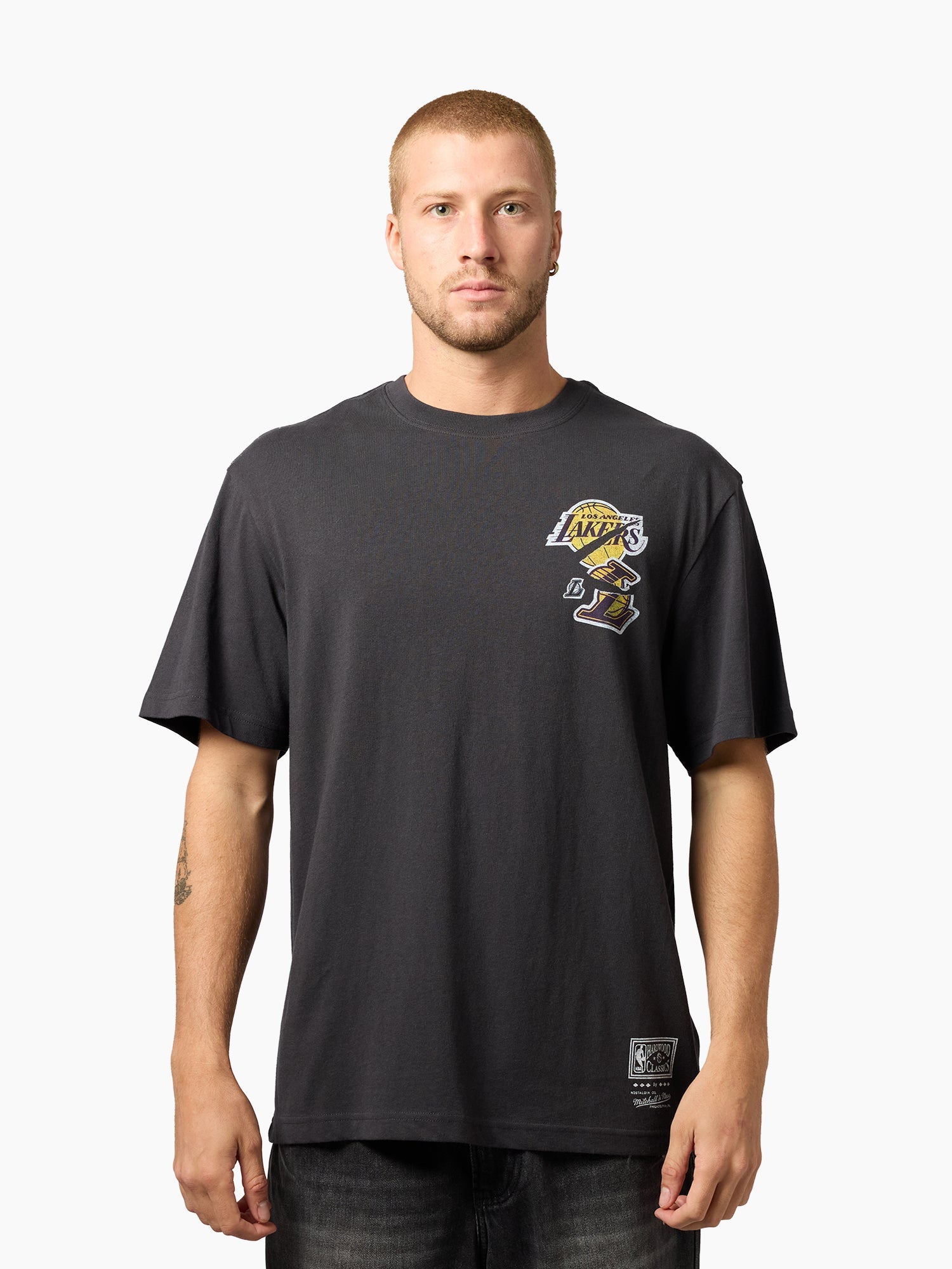Mitchell & Ness NBA Ripped Player Tee Los Angeles Lakers Shaq