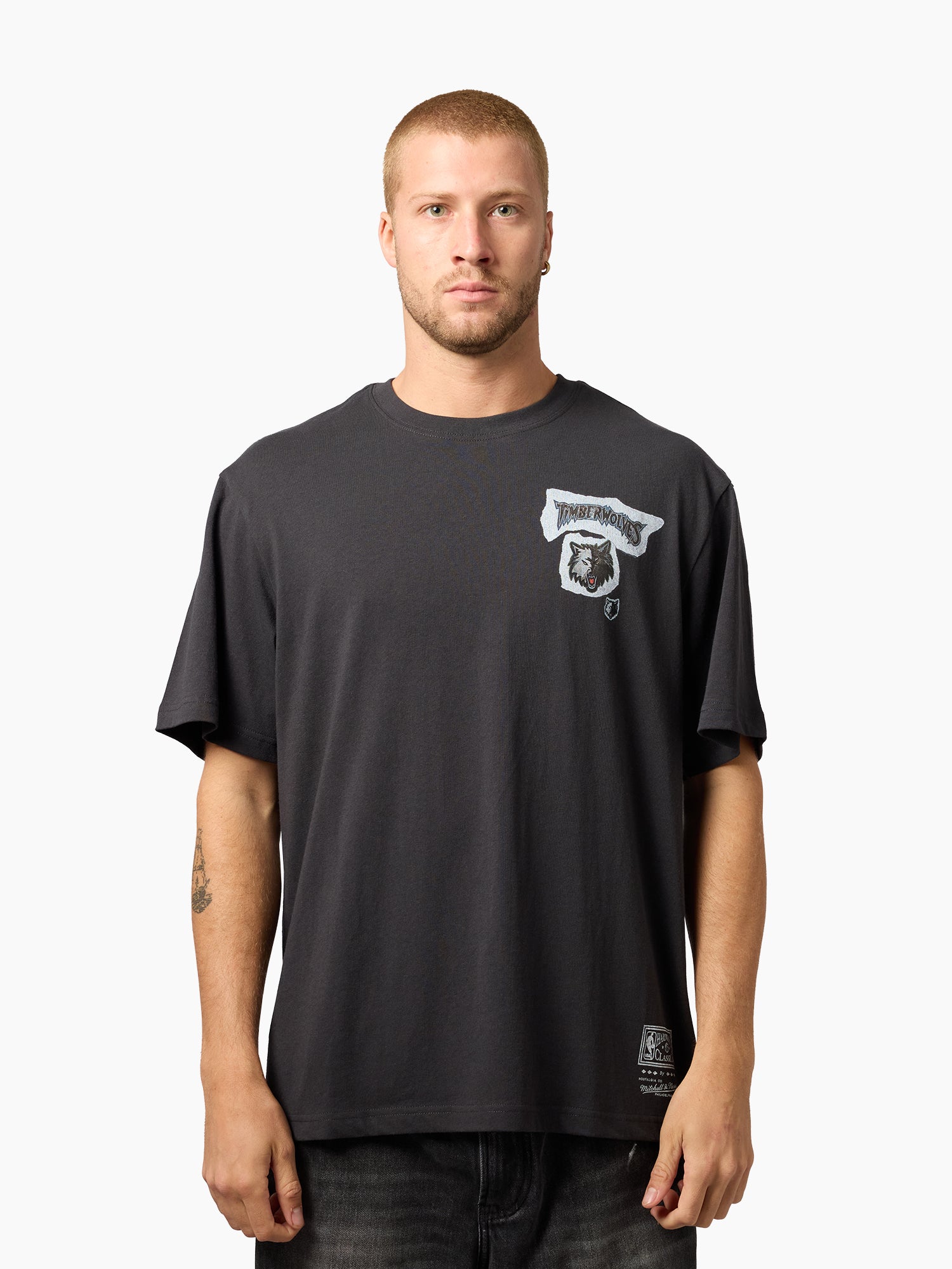 Mitchell & Ness NBA Ripped Player Tee Minnesota Timberwolves Garnett