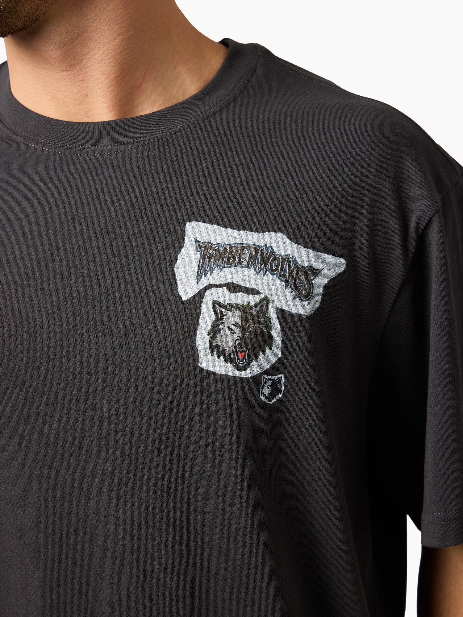 Mitchell & Ness NBA Ripped Player Tee Minnesota Timberwolves Garnett