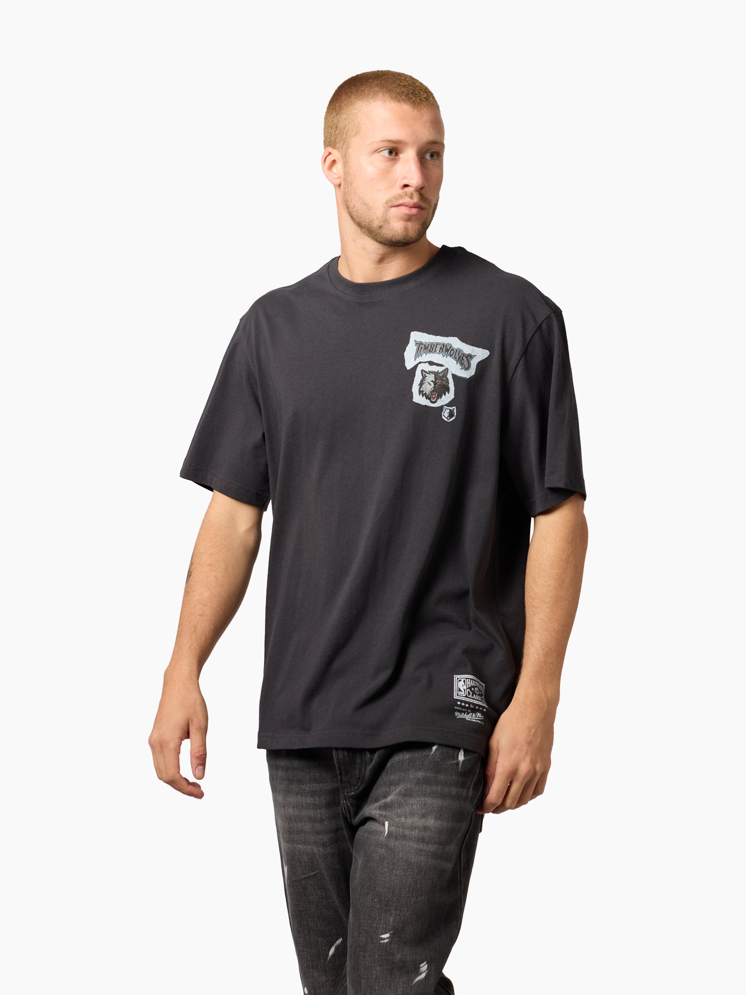 Mitchell & Ness NBA Ripped Player Tee Minnesota Timberwolves Garnett